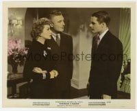 9h111 TOMORROW IS FOREVER color 8x10 still 1945 Claudette Colbert & George Brent with Richard Long!