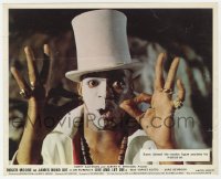 9h068 LIVE & LET DIE color English FOH LC 1973 Geoffrey Holder as Baron Samedi with painted face!