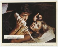 9h071 MAN WITH THE GOLDEN GUN color English FOH LC 1974 Roger Moore as Bond with naked Britt Ekland!