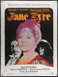 9j862 JANE EYRE French 1p 1972 Charlotte Bronte's novel, Susannah York & George C. Scott!