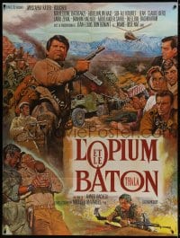 9j886 L'OPIUM ET LE BATON French 1p 1977 Ahmed Rachedi's L'Opium et le baton, Jean Mascii art!