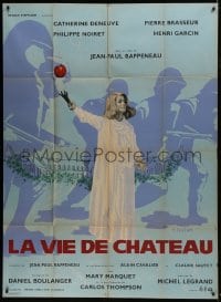 9j896 MATTER OF RESISTANCE French 1p 1966 La Vie de Chateau, Tevlun art of Catherine Deneuve!