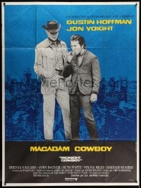 9j898 MIDNIGHT COWBOY French 1p 1969 Dustin Hoffman, Jon Voight, John Schlesinger classic!