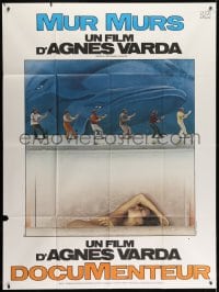 9j906 MURAL MURALS French 1p 1981 Agnes Varda's documentary about outdoor murals in Los Angeles!