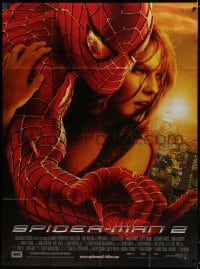 9j958 SPIDER-MAN 2 French 1p 2004 Tobey Maguire, Kirsten Dunst as Mary Jane, Marvel Comics, Raimi!