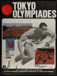 9j977 TOKYO OLYMPIAD French 1p 1965 Kon Ichikawa's movie of the 1964 Summer Olympics in Japan!