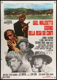 9j427 QUEL MALEDETTO GIORNO DELLA RESA DEI CONTI Italian 1p R1972 Eastman, spaghetti western!