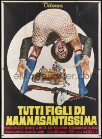 9j536 ITALIAN GRAFFITI Italian 2p 1973 Italian spoof comedy about the Roaring '20s, wacky art!
