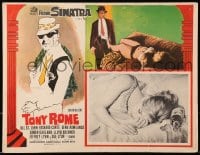 9j714 TONY ROME Mexican LC 1967 Frank Sinatra, close up of Sue Lyon passed out drunk in bed!