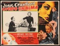 9j715 TORCH SONG Mexican LC 1953 Joan Crawford sings Follow Me as Michael Wilding plays the piano!