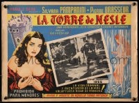 9j717 TOWER OF NESLE Mexican LC 1955 Silvana Pampanini, Pierre Brasseur, directed by Abel Gance!