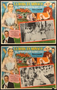 9j617 WEDDING IN MONACO 5 Mexican LCs 1956 Principe Rainier III & Miss Grace Kelly!
