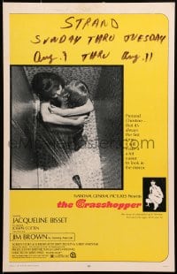 9j116 GRASSHOPPER WC 1970 sexy image of Jacqueline Bisset making love in the shower!
