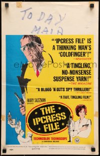 9j135 IPCRESS FILE WC 1965 Michael Caine in the most daring sexpionage story you'll ever see!