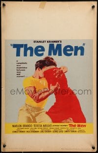 9j173 MEN WC 1950 very first Marlon Brando, Teresa Wright, directed by Fred Zinnemann!