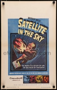 9j212 SATELLITE IN THE SKY WC 1956 English, the never-told story of life on the roof of the Earth!