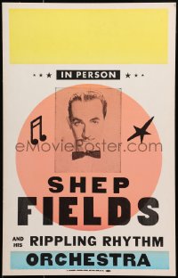9j217 SHEP FIELDS WC 1950s performing in person with his Rippling Rhythm Orchestra!