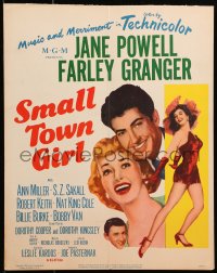 9j224 SMALL TOWN GIRL WC 1953 Jane Powell, Farley Granger, super sexy Ann Miller's legs!