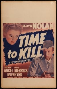 9j247 TIME TO KILL WC 1942 Lloyd Nolan, Doris Merrick, from Raymond Chandler's The High Window!