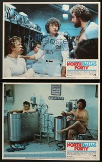9k931 NORTH DALLAS FORTY 2 LCs 1979 great images of Mac Davis & football player Nick Nolte!