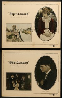 9k946 ROSARY 2 LCs 1922 religious revenge, great images of pretty Jane Novak, Beery, Robert Gordon!