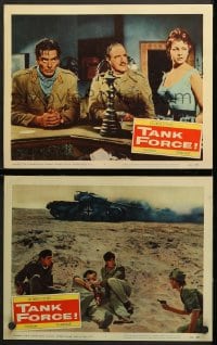 9k967 TANK FORCE 2 LCs 1958 Victor Mature, Leo Genn & sexy Luciana Paluzzi in World War II!