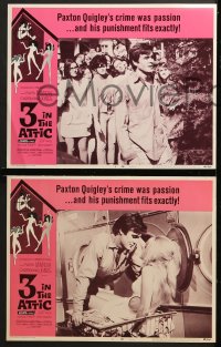9k039 3 IN THE ATTIC 8 LCs 1968 AIP, great images of Yvette Mimieux, Christopher Jones!
