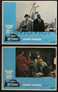 9k042 ACROSS 110th STREET 8 LCs 1972 Anthony Quinn, Yaphet Kotto, Anthony Franciosa, Antonio Fargas!