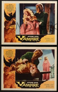 9k057 ATOM AGE VAMPIRE 8 LCs 1963 Anton Giulio Majano's Seddok, l'erede di Satana, great images!