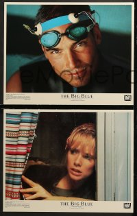 9k077 BIG BLUE 8 LCs 1988 Luc Besson's Le Grand Bleu, Rosanna Arquette, Jean Reno