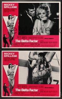 9k124 DELTA FACTOR 8 LCs 1970 from Mickey Spillane novel, Christopher George!