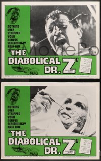 9k128 DIABOLICAL DR Z 8 LCs 1966 Miss Muerte, director Jess Franco strips your nerves!