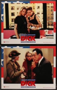9k129 DICK 8 LCs 1999 Kirsten Dunst & Michelle Williams, wacky Dan Hedaya as Richard Nixon!