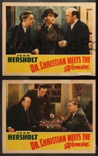 9k520 DR CHRISTIAN MEETS THE WOMEN 7 LCs 1940 Jean Hersholt, Dorothy Lovett, Edgar Kennedy!