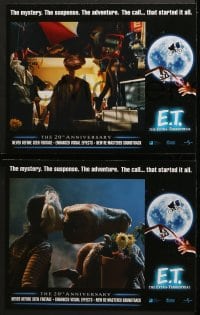 9k147 E.T. THE EXTRA TERRESTRIAL 8 LCs R2002 Drew Barrymore, Spielberg, bike over the moon!