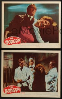 9k698 GORGON 4 LCs 1964 Peter Cushing, Terence Fisher directed Hammer horror, Barbara Shelley!