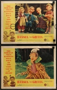 9k700 HANSEL & GRETEL 4 LCs R1965 classic fantasy tale acted out by cool Kinemin puppets!