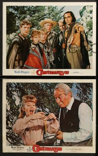 9k224 IN SEARCH OF THE CASTAWAYS 8 LCs 1962 Jules Verne, Hayley Mills in an avalanche of adventure!