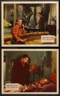 9k638 LADY POSSESSED 5 LCs 1951 William Spier & Roy Kellino, James Mason, June Havoc