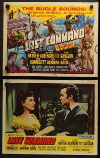 9k252 LAST COMMAND 8 LCs 1955 Sterling Hayden & Ernest Borgnine at the Alamo, rare complete set!