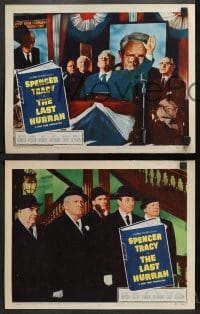 9k712 LAST HURRAH 4 LCs 1958 directed by John Ford, images of Spencer Tracy!