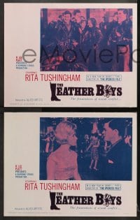 9k256 LEATHER BOYS 8 LCs 1966 Rita Tushingham in English motorcycle sexual conflict classic!