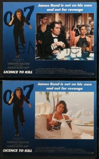 9k535 LICENCE TO KILL 7 LCs 1989 Timothy Dalton as James Bond 007, he's out for revenge!