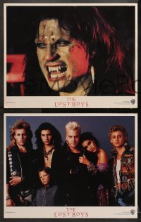 9k272 LOST BOYS 8 LCs 1987 teen vampire Kiefer Sutherland, directed by Joel Schumacher!