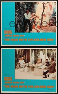 9k644 MAN WITH THE GOLDEN GUN 5 West Hemi int'l LCs 1974 Roger Moore as James Bond, Britt Ekland!