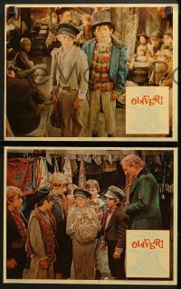 9k321 OLIVER 8 LCs 1969 Mark Lester in the title role, Jack Wild, Secombe, directed by Carol Reed