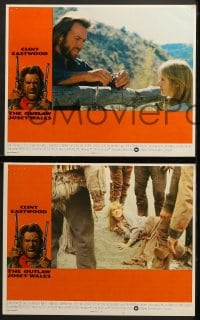 9k650 OUTLAW JOSEY WALES 5 int'l LCs 1976 Clint Eastwood is an army of one, Sondra Locke!