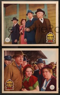 9k729 PARADISE EXPRESS 4 LCs 1937 great images of Grant Withers, Dorothy Appleby, Arthur Hoyt!