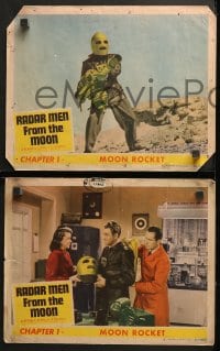 9k595 RADAR MEN FROM THE MOON 6 chapter 1 LCs 1952 Commando Cody in costume in The Moon Rocket!