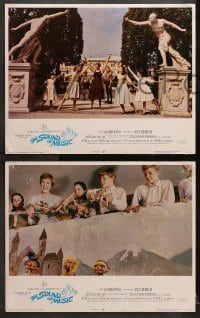 9k398 SOUND OF MUSIC 8 LCs 1967 Rodgers & Hammerstein classic, Julie Andrews, Plummer & top cast!